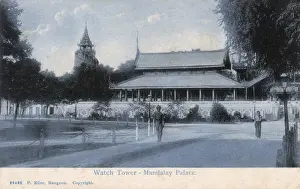 Myanmar - Mandalay - Watch Tower and Palace Grounds