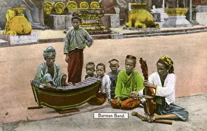 Myanmar - Street Musicians with Pattala and Mon Violin