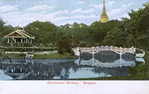 Stupa Prints: Myanmar - Yangon - Cantonment Gardens