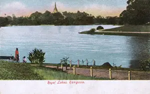 Stupa Prints: Myanmar - Yangon - The Royal Lakes