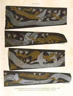Images Dated 17th August 2012: Mycenae Dagger / Knossos