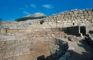 Graves Prints: Mycenaean Art. Greece. Mycenae. Royal Tombs. Circle A. Greec
