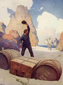 THE MYSTERIOUS ISLAND The discovery of the chest Date: 1874