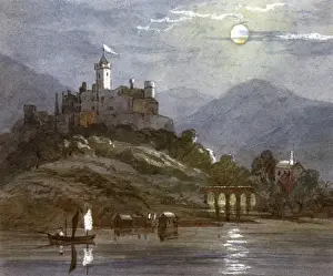 Mystical Prints: Mystical Castle on Hill