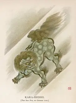 Kara Prints: Myth of Kara-Shishi