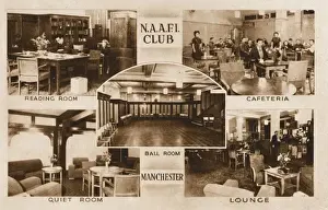 Cafeteria Prints: N. A. A. F. I. Club - Manchester