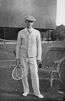 Cardigan Gallery: N. E. Brookes, tennis player