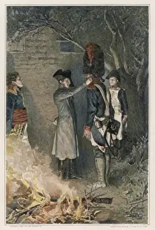 N Holds Soldiers Ear