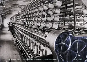 N. of Ireland Spinning Industry, Twisting Yarn