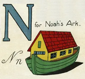 Kiddiewiddies Prints: N for Noahs Ark