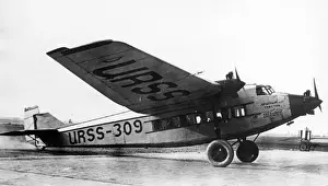 A N Tupolev ANT-9 (forward view) taxying of URSS-309