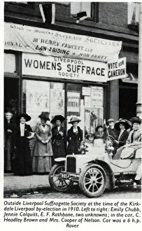 Election Prints: N. U. W. S.s Womans Suffrage Shop Liverpool