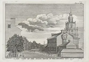 A N. W. view of the state house in Philadelphia taken 1778