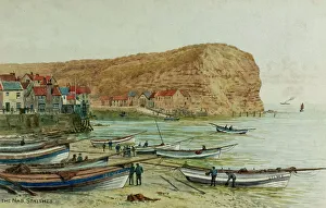 Staithes Prints: The Nab, Staithes, North Yorkshire