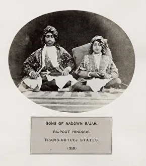 Nadown Rajah sons Rajpoot Hindoos, Trans-Sutlej states