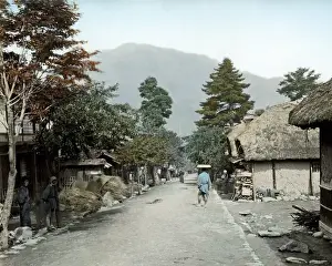 Nagakubo village, Nakasendo, Japan
