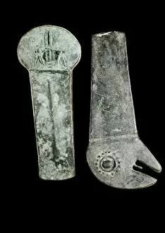 Nails of Milagro-Quevedo Culture. 500-1500. Copper