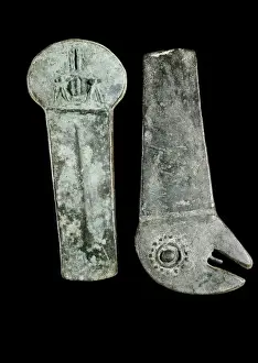 Nails Prints: Nails of Milagro-Quevedo Culture. 500-1500. Copper