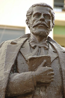 Images Dated 8th August 2007: Naim Frasheri (1846-1900). Statue