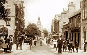 Nairn High Street, early 1900s