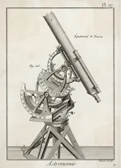 Equatorial Prints: Nairn / Telescope / Diderot