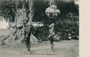 Yolk Prints: Namibia - Ovambo water carriers