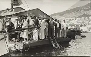 Eider Prints: Naming ceremony of Sea Scouts yacht, Gibraltar