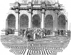 Images Dated 13th January 2005: The Naming and Proclaiming of the Royal Exchange, London