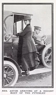 Nancy Astor, the first woman M. P. to take her seat in the House of Commons