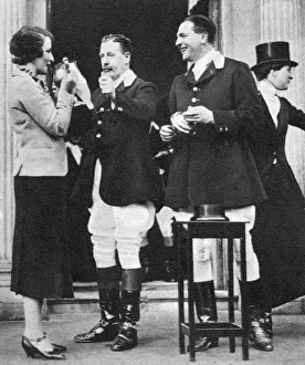 Anglo Collection: Nancy Lancaster at Pytchley Hunt