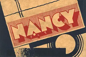 Shadows Prints: Nancy - Lovely Art Deco styling of this Girls name