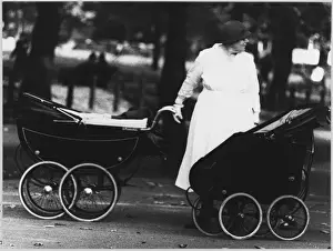 Nannie Minding Prams