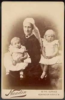 Broderie Prints: Nanny & Charges C. 1880