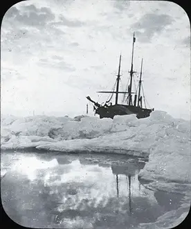Nansens Fram, ice-bound (1894)