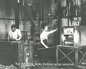 The Napier aero engine in the making