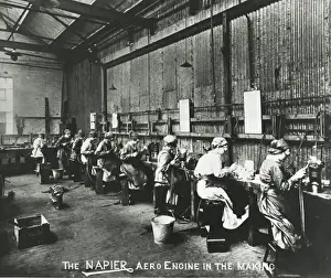 The Napier aero engine in the making