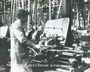 The Napier aero engine in the making