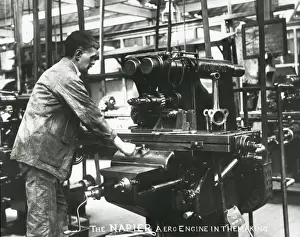 The Napier aero engine in the making