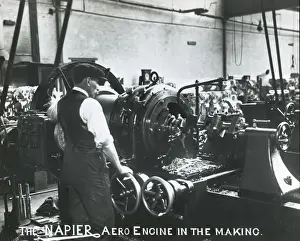 The Napier aero engine in the making