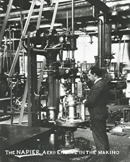 The Napier aero engine in the making