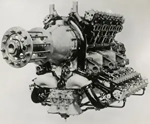 Napier Cub 16 cylinder engine, 1000 bhp