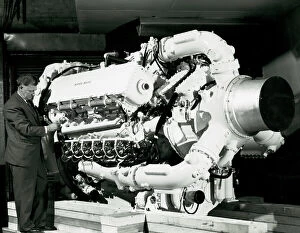 Manufacturing Collection: Napier Deltic engine T18-37C