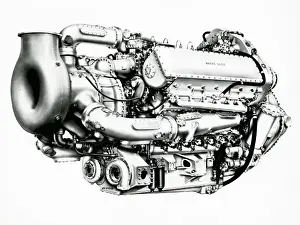 Napier Deltic Marine MTB engine