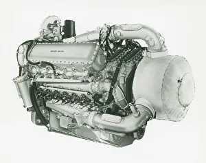 Engineering Collection: Napier Deltic rail traction diesel engine