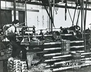 Napier factory production of back axles