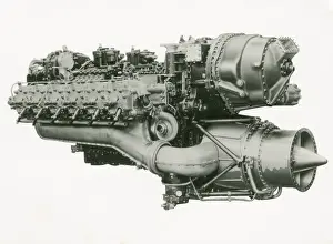 Napier Nomad 3135 EHP compound diesel engine