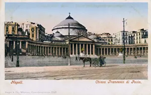 Paola Prints: Naples, Italy - Chiesa San Francesco di Paola
