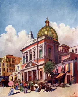 Croce Prints: Naples / Santa Croce 1904