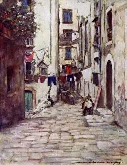 Inevitable Prints: Naples / Side Street 20C