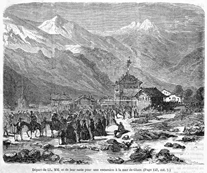 Glace Prints: Napoleon in the Alps